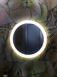 Зеркало/LED-подсветка (65см)/сенсор. выключатель Rio/AQUA DE MARCO