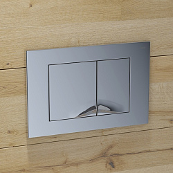 ВЫВОД Клавиша смыва, универсальная, хром, Unifix, 005, IDDIS, UNI05CHi77