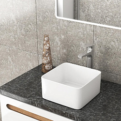 Corpa Nera Grossi/Гросси 24 раковина накладная узкая,artceramic, белый