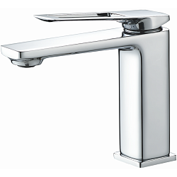 Смеситель для раковины, латунь, хром HB10817