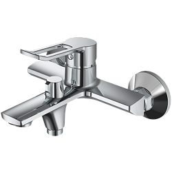 Смеситель для ванны, латунь, хром HB60556