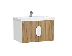 Тумба под раковину подвесная COMO 70 для COMO 70 орех