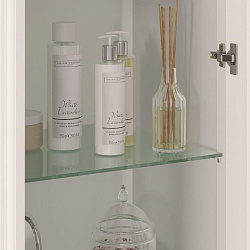 Пенал Opadiris Лоренцо двухстворчатый, цвет белый матовый