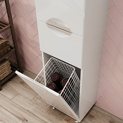 Пенал напольный Adel 35 (c корзиной)