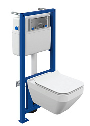 КОМПЛЕКТ CREA SQUARE CO DPL EO SLIM ИНСТАЛЛЯЦИЯ LINK PRO, белый