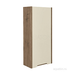 Модуль подвесной Оливия Бежевый/Дуб веллингтон правый