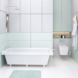 Mira ванна /Nova Gel /белая(178см*79см*63см) Ванны/AQUA DE MARCO