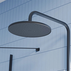 Душевая система со смесителем Pragma Teiden, матовый черный, TDN3.BFSS.014