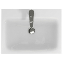 Раковина встраиваемая MODUO 60, 1 отв., белый, Сорт1