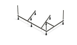 Рама д/ванны: Joanna 150 NEW метал. в комплекте со сборочным пакетом