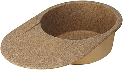 Мойка кухонная Амира терракотовый