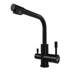 Смеситель для кухни с подключением к фильтру питьевой воды, высота излива 27 см, длина 21 см,LM5061B