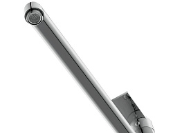 Смеситель для ванны BRASKO с длинным изливом однорычажный