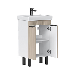 Тумба напольная Lotty 50.2D латте (Тигода 50)