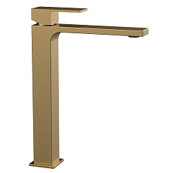 Смеситель для раковины Cube VBF-1C02BG однорычажный, брашированное золото, , шт