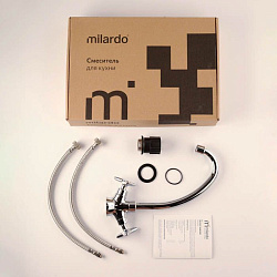 Смеситель для кухни, Meal, Milardo, M03SB00M05