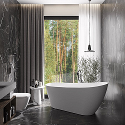 Corpa Nera Bosso/Боссо ванна акриловая отдельностоящая 170х76х58, зеленый матовый