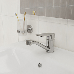 Смеситель для умывальника, поворотный, Helic, Milardo, HELSBR0M01