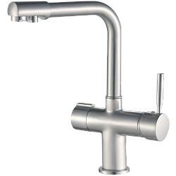 Смеситель для кухни с подключением фильтра, нержавеющая сталь, сталь HB70088-5 