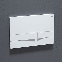 Клавиша смыва, универсальная, белый, Unifix, 006, IDDIS, UNI06MWi77