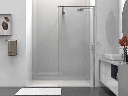 Душевая перегородка Walk-In VSW-1HS800CL, 800*2000, хром, стекло прозрачное, , шт