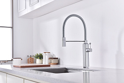 Смеситель для кухни Vincea VKF-101CH, хром, , шт