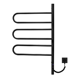 Полотенцесушитель электрический Vincea VTD-1R2CBE 44х80, черный, таймер, , шт