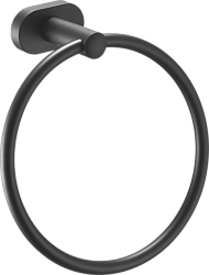 Держатель для полотенец (круг) кольцевой. черный матовый B90104