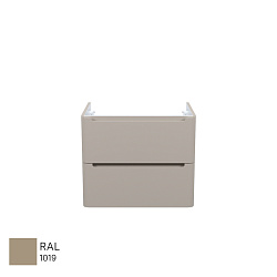 Тумба подвесная, 60 см, капучино, Edifice, IDDIS, EDI60C0i95 подходит умыв. 0106000i28