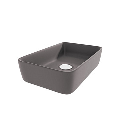 Corpa Nera Grossi/Гросси 50 раковина накладная, графит матовый