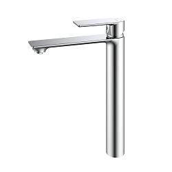 Смеситель для настольного умывальника, сатин, Maze, Milardo, MAZBN01M01