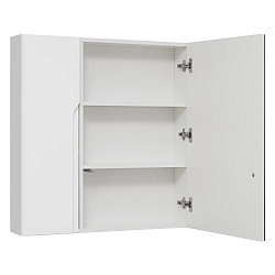 Зеркальный шкаф/белое/глянец(100см)Palermo/AQUA DE MARCO