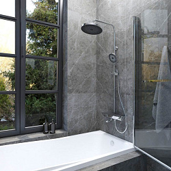 Смеситель для ванны с верхним душем, SpaHome, IDDIS, SPASBBTi06