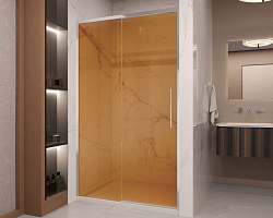 Душевая дверь Stella VDS-1ST120GS, 1200, хром, стекло янтарь, , шт