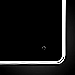 Зеркало LED VLM-3MA120-2 1200х800 c сенсорным выключателем и диммером, антизапотевание, , шт