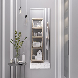 Зеркало/LED-подсветка (50см*150см) сенсор.выключатель Sirius/AQUA DE MARCO