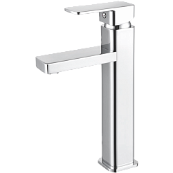 Смеситель для раковины высокий, латунь, хром HB1102