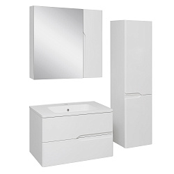 Шкаф-пенал/прав/подвесной (40см)Palermo/AQUA DE MARCO