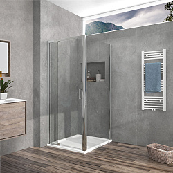 Душевой уголок Intra VSR-1I708080CL, 700/800*800, хром, стекло прозрачное, , шт