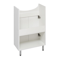 Тумба /2 двери/белый/раковина Элеганс(55см) Viktoria/AQUA DE MARCO