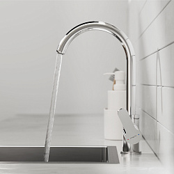 Смеситель для кухни Pragma Melpul, хром, MEL7.C1JU.001