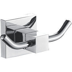 Крючок двойной, хром HB8605-2