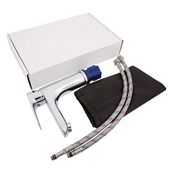 Aringa Рейн смеситель для умывальника увеличенный, хром