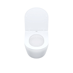 ВЫВОД Унитаз подвесной безободковый, Blanco Q, IDDIS, BLQRDSEI25