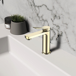 Смеситель для раковины Arco VBF-4AR01BG, брашированное золото, , шт