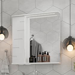 Зеркало-шкаф Joli 70 левое (белый)