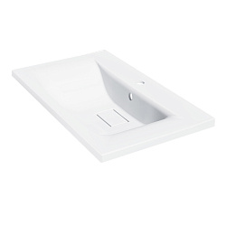 Раковина VCB-3M750W из искусственного камня, цвет белый, , шт