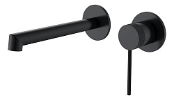 Смеситель для раковины Rim VBFW-2RM1MB встраиваемый однорычажный, черный матовый, , шт