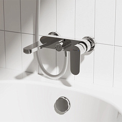 Смеситель для ванны Pragma Olako, хром, OLK3.CFBS.019