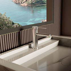 Смеситель для раковины Rim VBF-2RM1CH однорычажный, хром, , шт